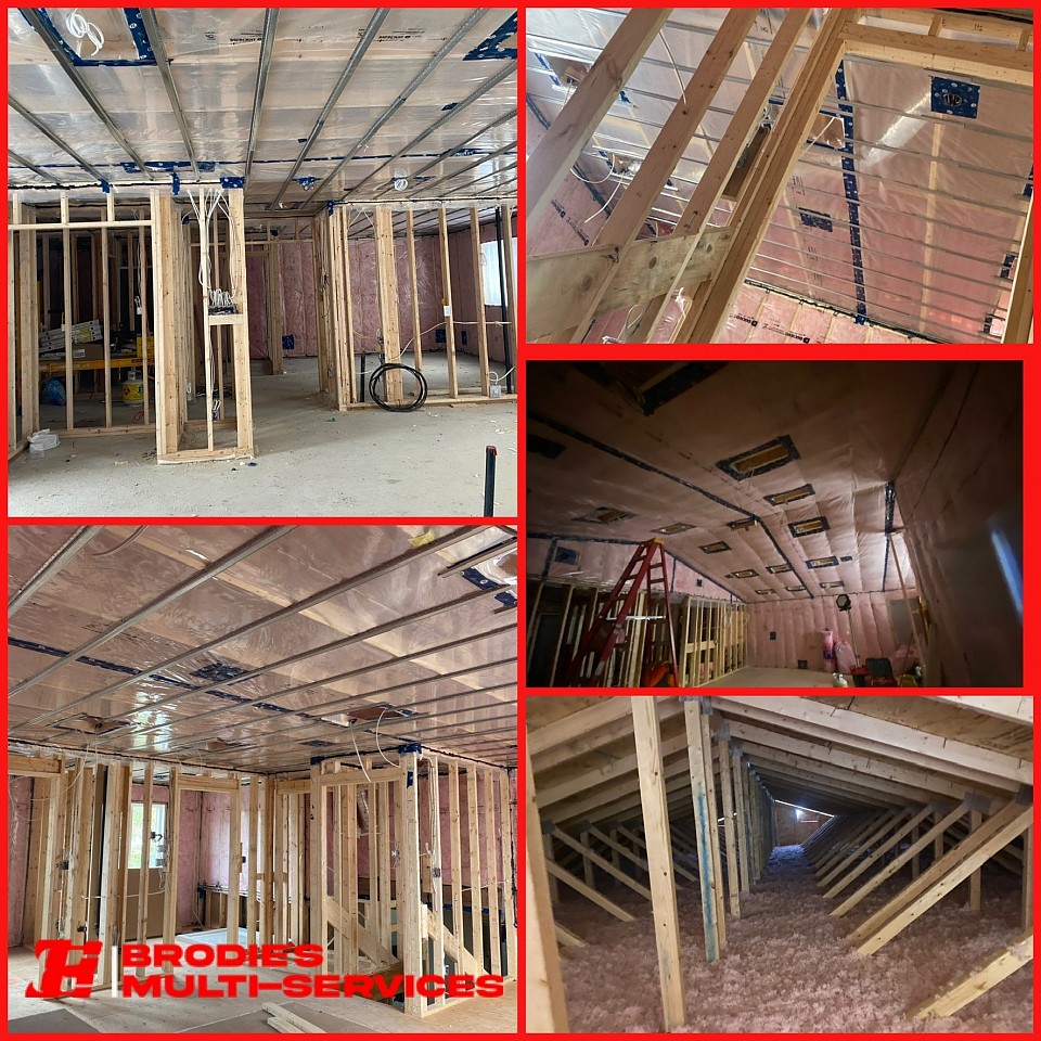 New build insulation.